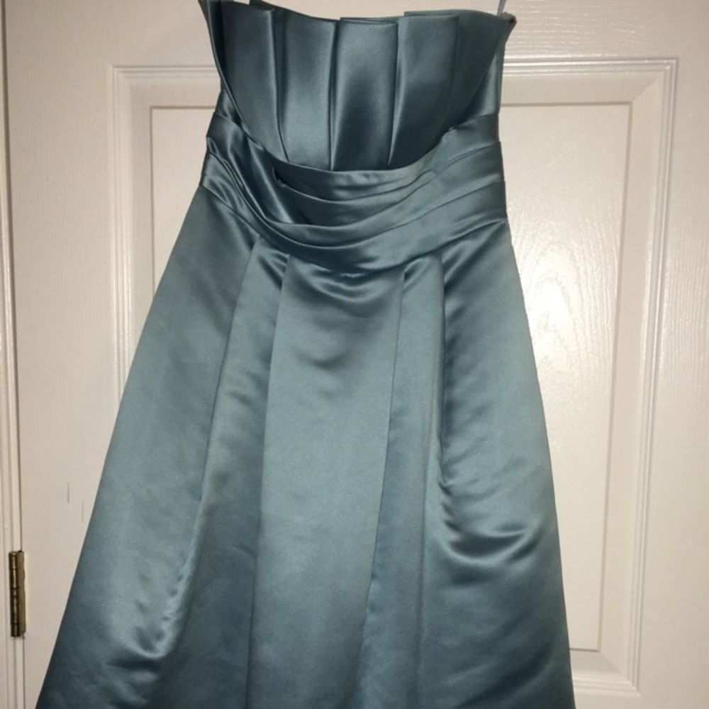 Baby blue dress